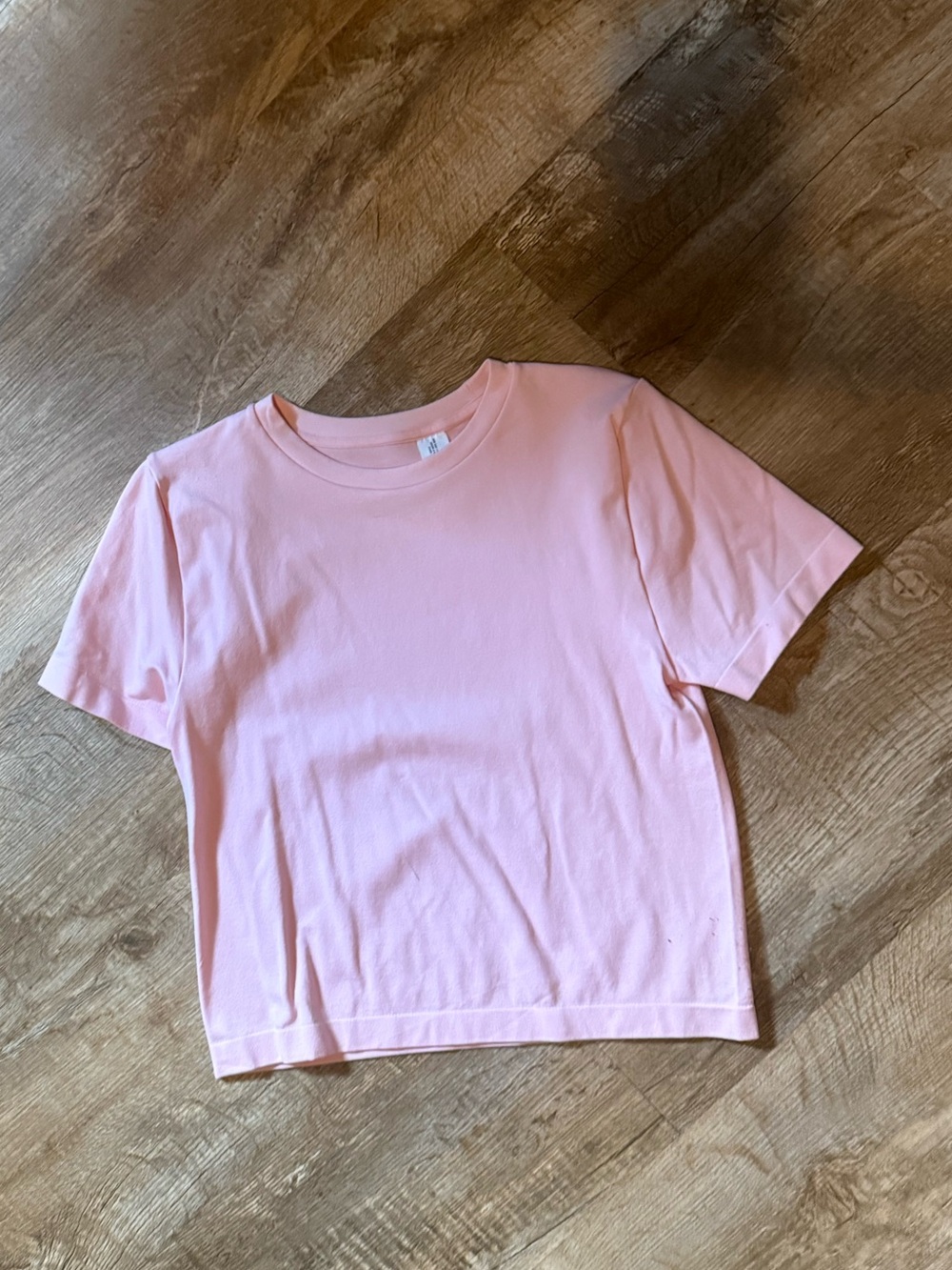 Target Light Pink Short-Sleeve Crew Tee